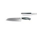 Savernake Santoku Knife Green Micarta and Black 