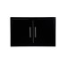 Sunstone Black Series Double Door 30"