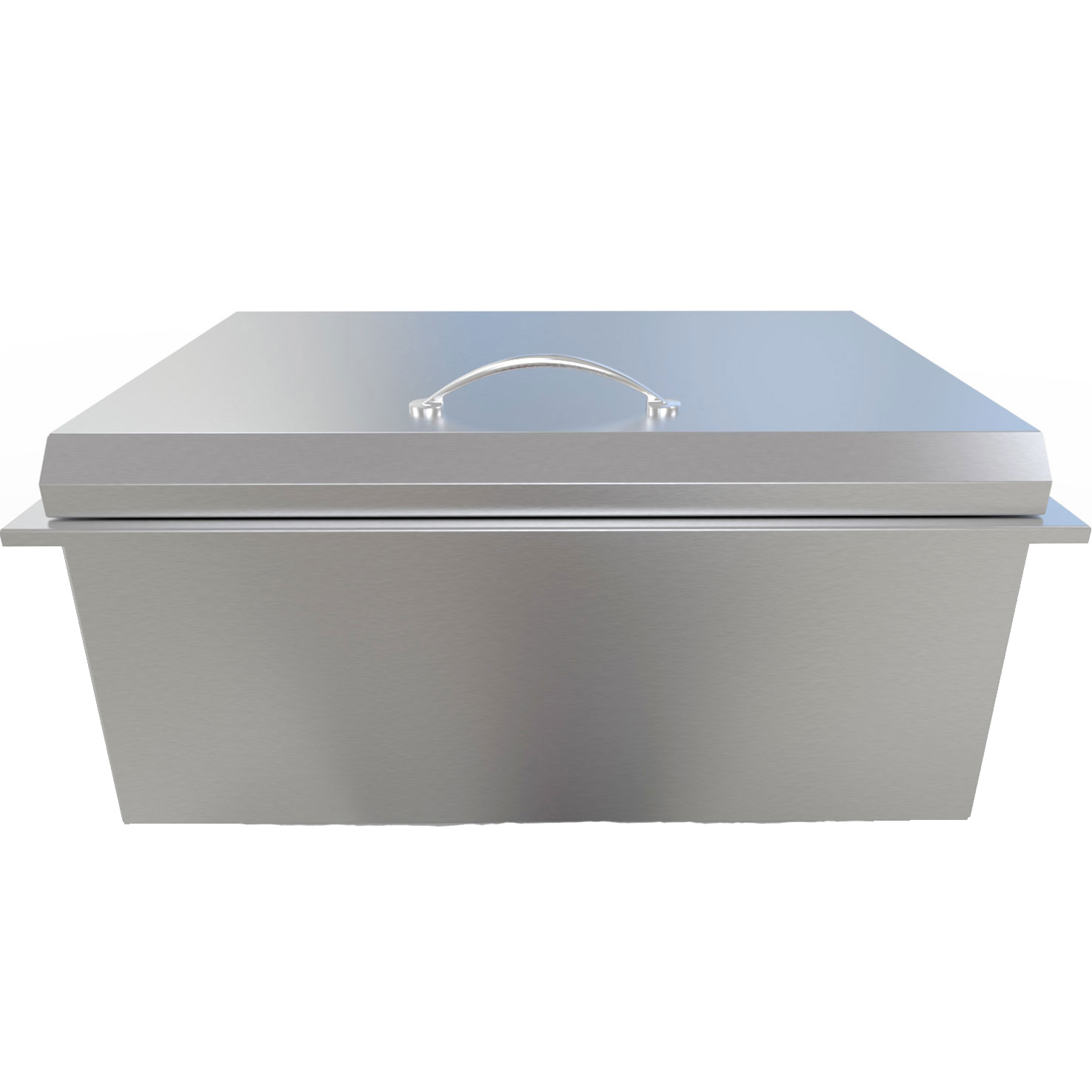 Sunstone Grills Drop-In Ice Chest, Silver